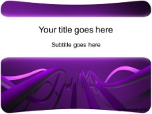 Download cable waves purple bar PowerPoint Template and other software plugins for Microsoft PowerPoint